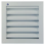 Renson 1006224 - muurrooster inbouw 411 alu ral 9010 200x200mm | 1 stuks