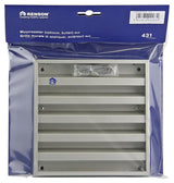 Renson 1006232 - muurrooster opbouw 431 alu f1 165x165mm | 2 stuks