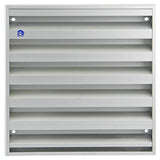 Renson 1006235 - muurrooster opbouw 431 alu f1 225x225mm | 2 stuks