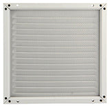 Renson 1006348 - schoepenrooster + kader + mug.opbouw 437 ral9010 200x200mm | 2 stuks