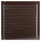 Renson 1006355 - schoepenrooster + kader + mug.opbouw 437 ral8019 300x300mm | 2 stuks