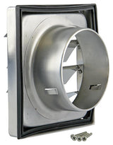 Renson 1006274 - dampkaprooster inbouw 633 inox ø150 | 2 stuks