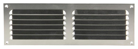 Renson 1006311 - schoepenrooster vlak alu f1 300x100mm | 10 stuks