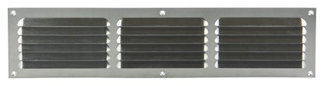 Renson 1006315 - schoepenrooster vlak alu f1 400x100mm | 10 stuks