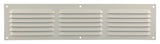 Renson 1006316 - schoepenrooster vlak alu ral 9010 400x100mm | 10 stuks
