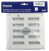 Renson 1006324 - regelbare rooster opb. 4037 alu f1 155x155mm | 2 stuks