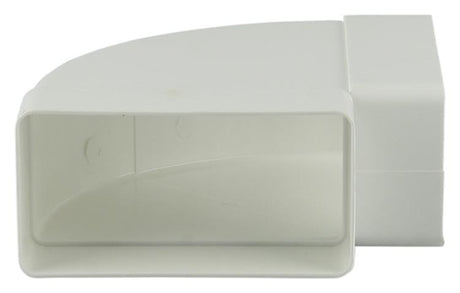 Renson 1006405 - pvc hoekverbinding hor.90° 7016 wit 110x55mm | 3 stuks