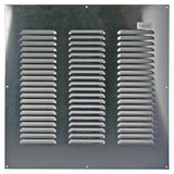 Renson 1006321 - schoepenrooster vlak alu f1 500x500mm | 5 stuks