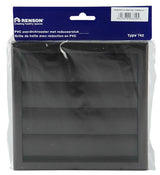 Renson 1006386 - dampkaprooster 4 klep 742 dia pvc ral 8019 ø100-130 | 2 stuks