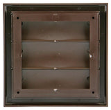 Renson 1006373 - dampkaprooster opbouw 733 pvc ral 8019 154x154mm | 2 stuks
