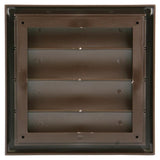 Renson 1006375 - dampkaprooster opbouw 733 pvc ral 8019 187x187mm | 2 stuks