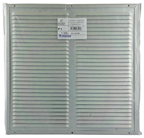Renson 1006335 - schoepenrooster + kader + mug.opbouw 437 f1 400x400mm | 2 stuks