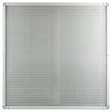 Renson 1006339 - schoepenrooster + kader + mug.opbouw 437 ral9010 500x500mm | 2 stuks