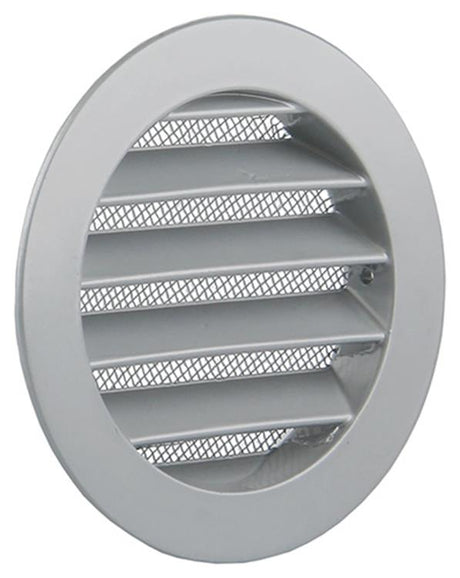 Renson 1006258 - ronde rooster inbouw 434 r alural 9006 ø 100 | 10 stuks