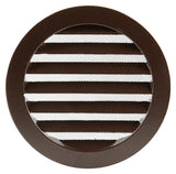 Renson 1006266 - ronde rooster inbouw 434 r alural 8019 ø 150 | 10 stuks