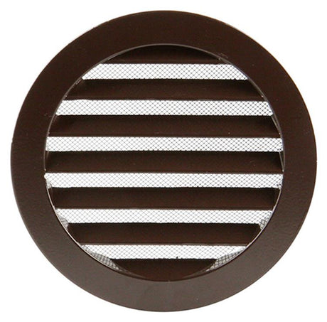 Renson 1006266 - ronde rooster inbouw 434 r alural 8019 ø 150 | 10 stuks