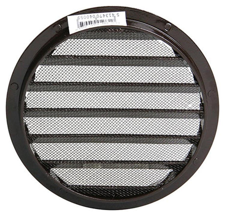 Renson 1006269 - ronde rooster inbouw 434 r alural 8019 ø 160 | 10 stuks