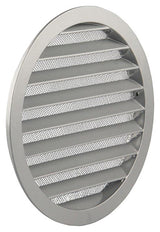 Renson 1006270 - ronde rooster inbouw 434 r alural 9006 ø 200 | 5 stuks