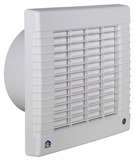 Renson 1006453 - afsluitbare ventilator met timer 7223t wit ø 150 | 2 stuks