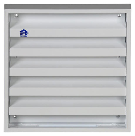Renson 1013926 - opbouw muurrooster alu wit 431 165x165mm | 2 stuks