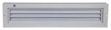 Renson 1006753 - deurrooster 461 ral9010 425x76mm | 2 stuks