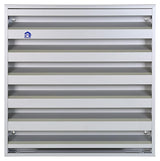Renson 1013929 - opbouwmuurrooster alu natuur 431 225x225mm | 2 stuks