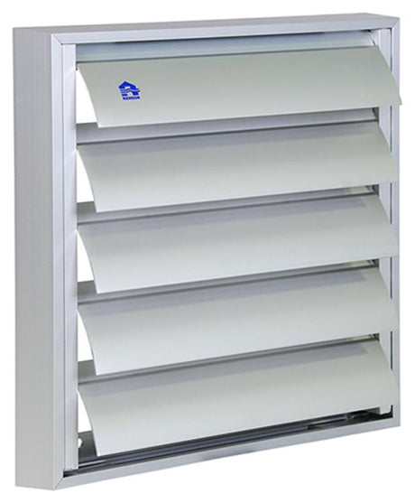 Renson 1013924 - lamellenrooster alu natuur 433 210x210mm | 2 stuks