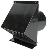 Renson 1053826 - geveldoorvoer zwart dia 150 | 1 stuks