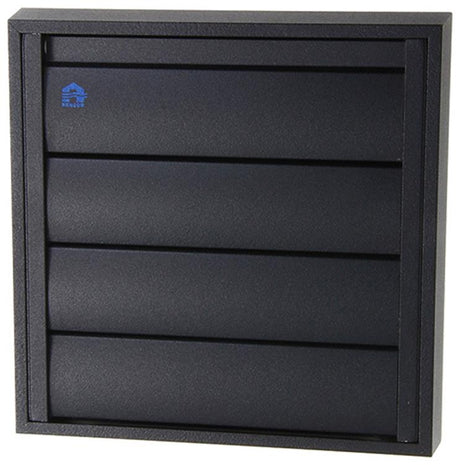 Renson 1057984 - dampkaprooster 433 (173x173) ral 9005 zwart | 2 stuks