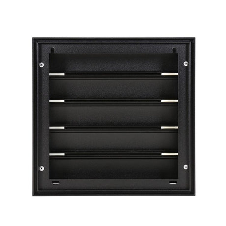 Renson 1057999 - dampkaprooster 433 (210x210) ral 9005 zwart | 2 stuks
