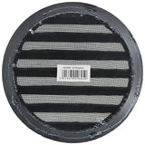 Renson 1057995 - inbouw rond schoepenr met gaas434r dia 150 ral 9005 zwart | 10 stuks