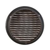 Renson 1057997 - inbouw rond schoepenr met gaas435r dia 150 ral 9005 zwart | 5 stuks