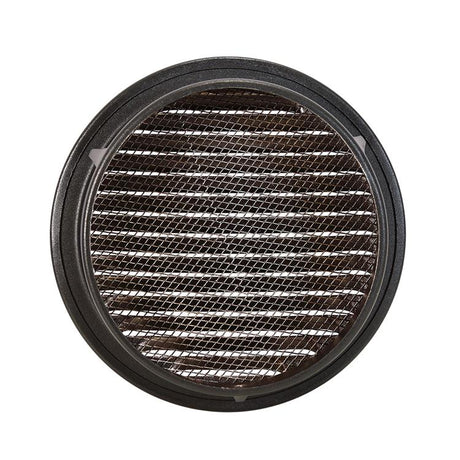 Renson 1057997 - inbouw rond schoepenr met gaas435r dia 150 ral 9005 zwart | 5 stuks