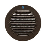 Renson 1057996 - inbouw rond schoepenr met gaas435r dia 115 ral 9005 zwart | 5 stuks