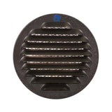 Renson 1059761 - inbouw rond schoepenr met gaas435r dia 100 ral 9005 zwart | 8 stuks