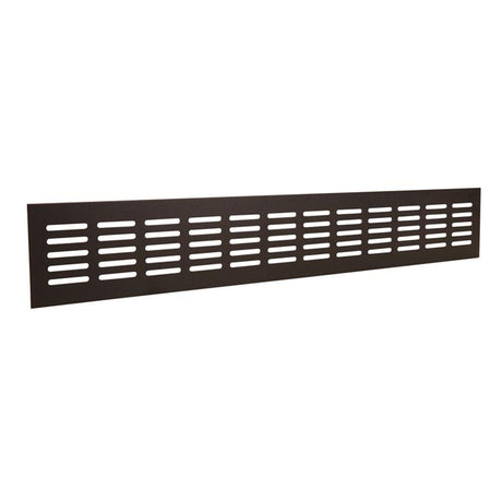 Renson 1059707 - ventilatiestrip 381 80 (500mm)ral 9005 structuur zwart | 2 stuks