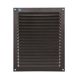 Renson 1061640 - opbouw schoepenrooster 436 200x250 ral 9005 zwart | 10 stuks