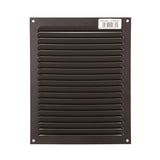 Renson 1061640 - opbouw schoepenrooster 436 200x250 ral 9005 zwart | 10 stuks