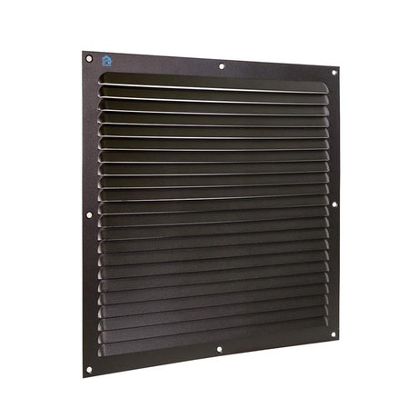 Renson 1061641 - opbouw schoepenrooster 436 300x300 ral 9005 zwart | 10 stuks