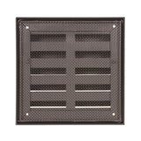 Renson 1062413 - vrac opbouw muurrooster alu 431 (165x165) structuur 7016 | 2 stuks