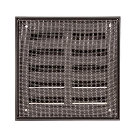 Renson 1062413 - vrac opbouw muurrooster alu 431 (165x165) structuur 7016 | 2 stuks