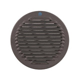 Renson 1062425 - inb.schoepenrooster rond alu 435r (dia 150) structuur 7016 | 5 stuks