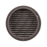 Renson 1062425 - inb.schoepenrooster rond alu 435r (dia 150) structuur 7016 | 5 stuks
