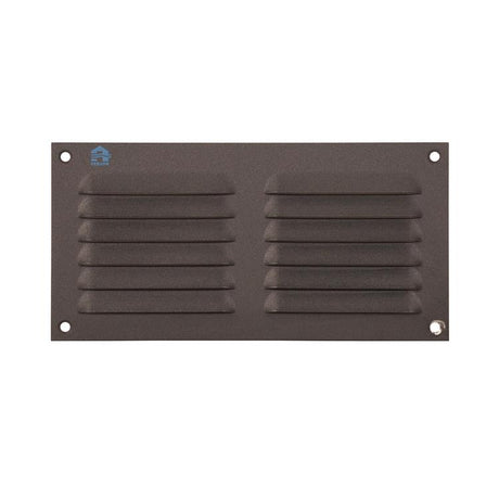 Renson 1062427 - opb.schoepenrooster plat alu 436 (200x100) structuur 7016 | 10 stuks