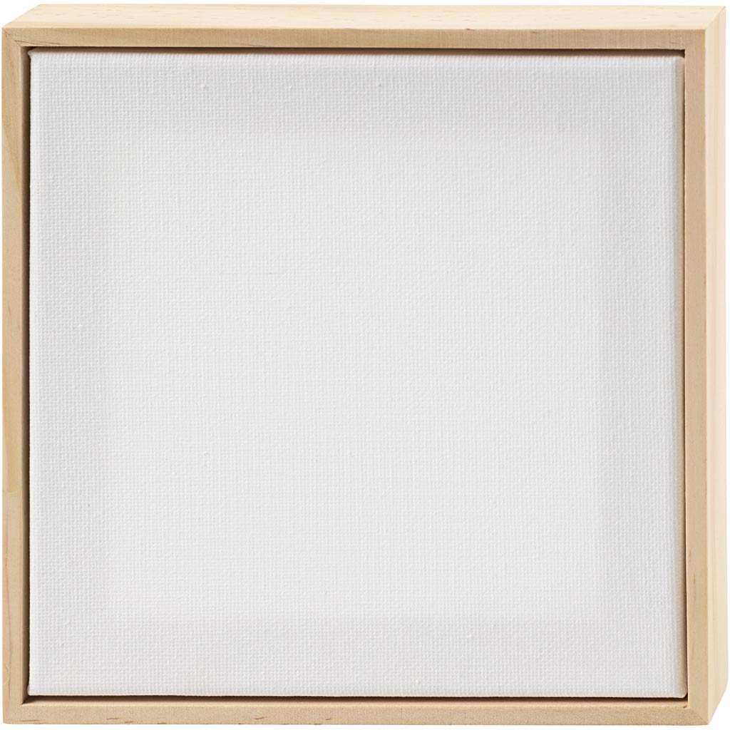 Creativ company http: www.cchobby.nl gespannen-canvas-met-lijst-afm-15-8x15-8-cm-280-gr-wit-1-stuk