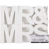 Http: www.cchobby.nl letters-mr-mrs-h-17-5-cm-d-4-5-cm-wit-1-set