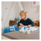 Hubelino Numbers Numbers Leather Learning Blocks, 85DLG.