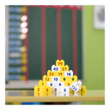 Hubelino numbers Piramide Prof. Kortenkamp's learning blocks, 230dlg.