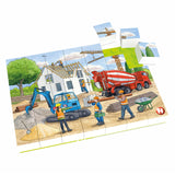 Hubelino blokovací puzzle na staveništi, 35.