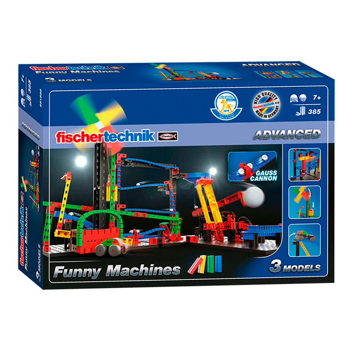 Fischertechnik Advanced - Funny Machines, 385dlg.